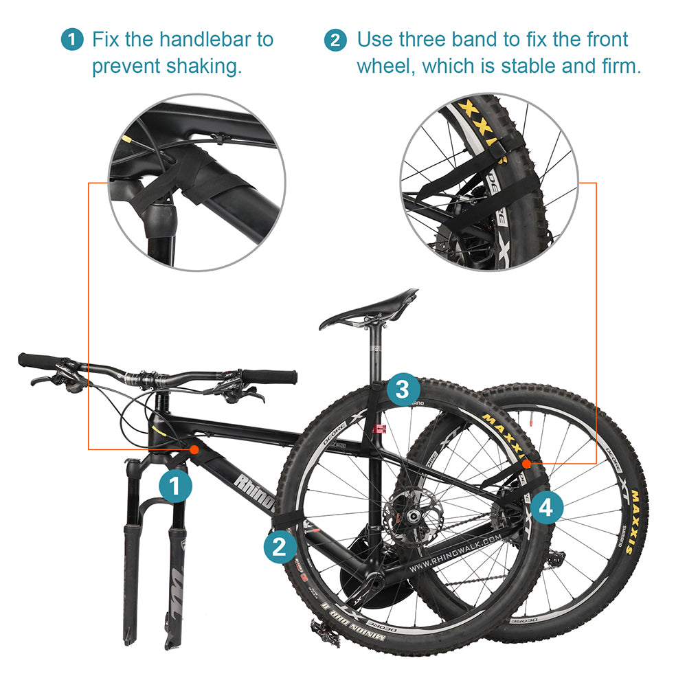 RHINOWALK RM262 Storage Bag for 27.5-inch MTB / 700C Road Bike Lightweight Carrying Pouch RHINOWALK RM262 Storage Bag for 27.5-inch MTB / 700C Road Bike Lightweight Carrying Pouch